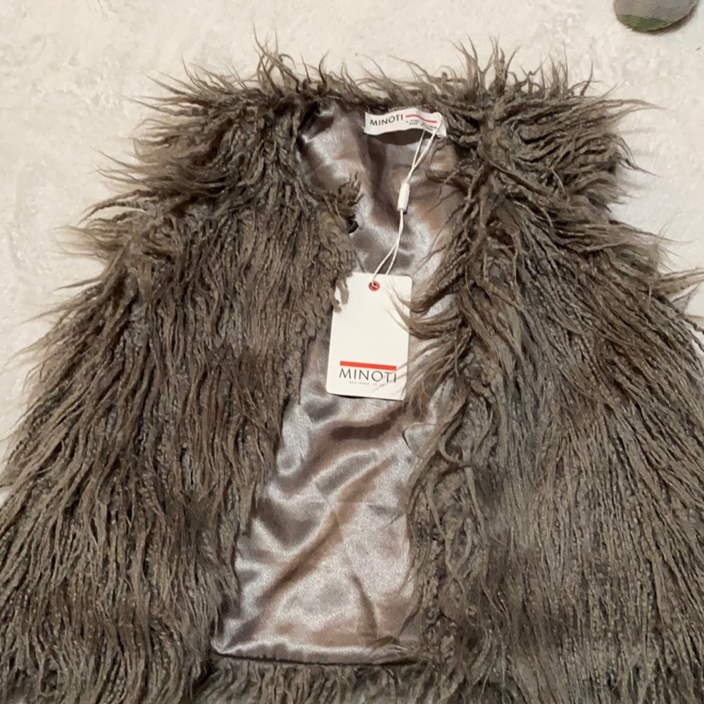 Girls Fur Vest